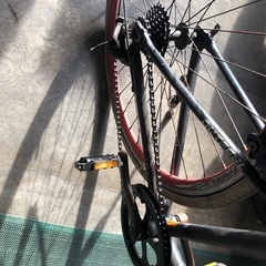 クロスバイク、自転車、難ありの画像