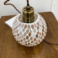 【トレファクマーケット久喜店】キシマ　吊り下げ照明(レフティア Amber)　2023年製の画像