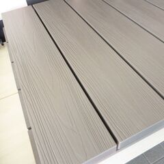 ※取引中/売約済***********　　　　　　未使用新品　組立商品　人工木 ウッドデッキ 0.5坪用 簡単 設置 人工木ウッドデッキ 人工木 樹脂 アルミ ガーデンデッキ デッキ ガーデンベンチ ベンチ ガーデン ガーデニング 庭の画像