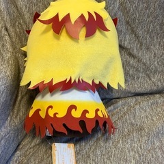 鬼滅の刃　めちゃでかぽふっと　ぬいぐるみ　煉獄杏寿郎　新品タグ付き！の画像