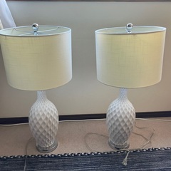 テーブルランプ×2の画像