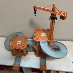 【トミカ可】DXパーキングセットタワークレーン付きの画像
