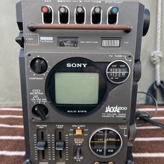 ■ソニー ジャッカル TVラジカセ/ラテカセ■SONY FX-300 JACKAL■通電のみ確認済み ジャンク品 現状品の画像
