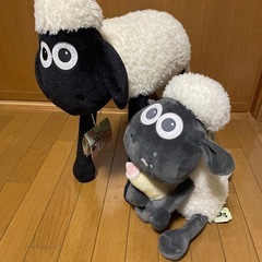 ひつじのショーン2体の画像