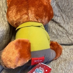 ディズニー　うるりぃみぃ　ズートピア　ニック・ワイルド　ぬいぐるみ　新品タグ付きの画像