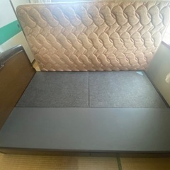 セミダブルベッド2台！引き取りに来てくれる方限定！の画像