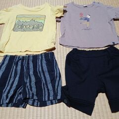 ベビー服　Tシャツ　ハーフパンツの画像