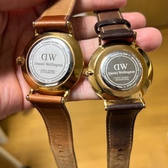 Daniel Wellington ペア時計の画像