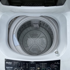 Haier 2012年製　4.2kg  電源動作確認済商品の画像