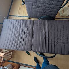 折り畳み電動リクライニングベッド①の画像