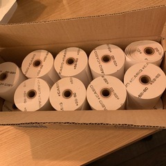 新品 カシオ電子レジスター ロールペーパーの画像
