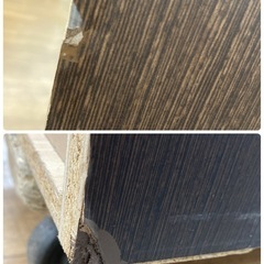 S783 ⭐中村敬木工 ワードローブ クローゼット ブラウンコンビカラー 幅60cm USEDの画像
