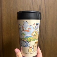 取引中！非売品【新品未使用✨】すみっコぐらし　お皿４枚＋タンブラーの画像