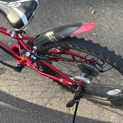 サイクルベースあさひ 子ども用 自転車 ドライド S3 レッド 22インチの画像