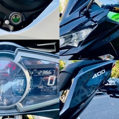 2018年式 kawasaki ninja 400の画像