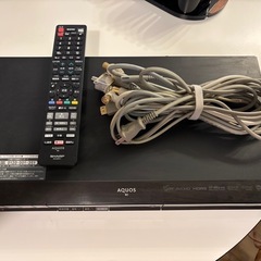 SHARP AQUOSブルーレイディスクレコーダー　2011年製の画像