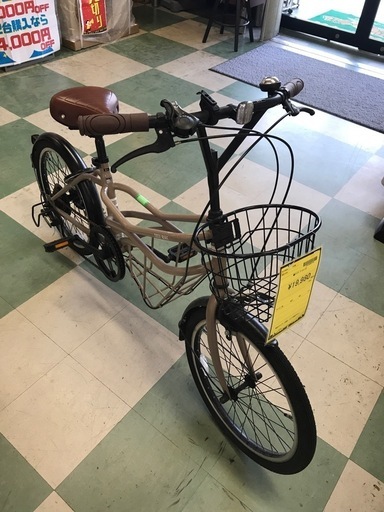 ジャングルジャングル貝塚店　自転車　ダイワ　トートバイク　6段変速　変速付き　シマノ製　貝塚市　二色浜　リサイクルショップ