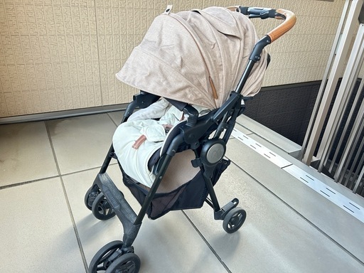 【譲り先決定】エールべべ　フラコットFS AILEBEBE AB型ベビーカー　ベビーカー　AB型