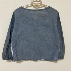 ❗️お値下げ❗️ベビーピンクハウス 100cm デニムカーディガンの画像