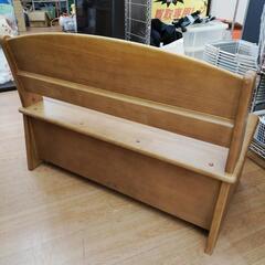 ☆ドリーム荒牧店☆ジモティー割引有☆ karimoku 収納付きベンチ RUSTICの画像