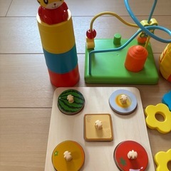 こどもちゃれんじベビー　知育玩具セットの画像