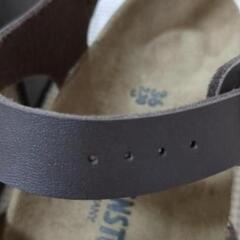 BIRKENSTOCK ブラウン コンフォートサンダル 36　ソール付きの画像