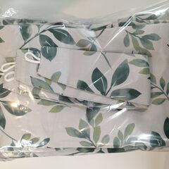 自然感じる緑のカーテン🍃幅100×丈150cmの画像