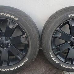 ※格安…✨️三菱　デリカ系ホイール　TOYOオープンカントリータイヤ付き✨️の画像