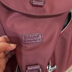 差し上げます　FIRANO リュック　ワインカラーの画像