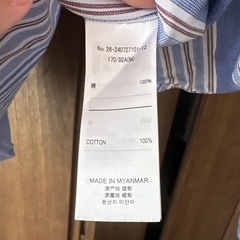 COCCA 　シャツ　長袖　メンズの画像