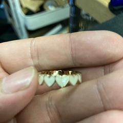 メーカー不明　ハート　指輪の画像