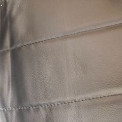 DrAirマッサージシート用ブラックレザーチェアの画像