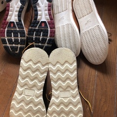 靴、ブーツ、シューズ3足セットの画像