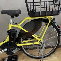 ✨ほぼ新品✨ ヤマハ電動自転車、購入日2025年5月26日、バッテリー15.8Ah、外観も美品で状態良好！の画像