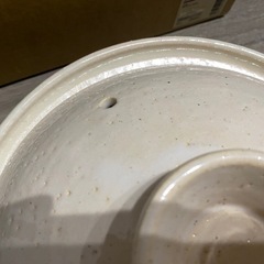 【新品・未使用】無印良品 軽量土鍋 1〜2人用の画像