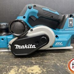 【引き取り限定】【未使用品】makita マキタ KP181DRG 充電式カンナ 最大切削幅:82mm バッテリ(18V/6.0Ah)×1・充電器・付属品・箱付の画像
