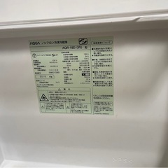 引き取り希望☆AQUA 冷蔵庫 AGR-18D(W)の画像