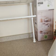 ￥500ニトリ、キッチン収納の画像