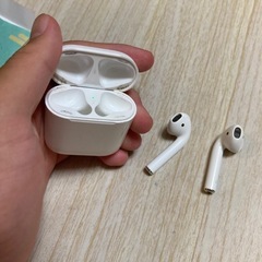 掃除済みairpods の画像