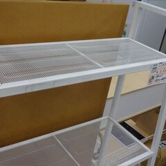 イケア オープンシェルフ 棚 オープンラック ホワイト 4段【モノ市場東浦店】125の画像