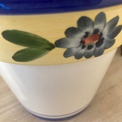 陶器　鉢　鉢カバー　花　観葉植物の画像
