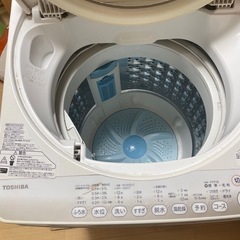 引き取り希望☆TOSHIBA 縦型洗濯機 AW-6G2(W)の画像