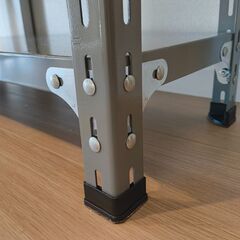 D&DEPARTMENT 工業用スチールシェルフ 4段 グレーの画像