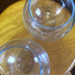 ガラス製容器2個セットの画像