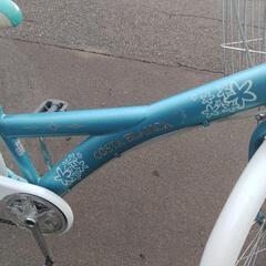 26インチ 🚲 中古 ジュニア 自転車 8,980円 🔁6段切替 💡ライト付 新規防犯登録料コミ 907の画像