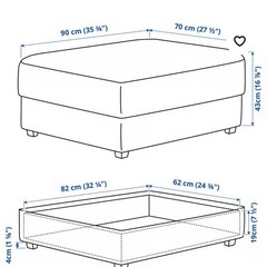 IKEAソファー・3人掛けの画像