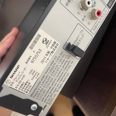 SHARP Blu-rayディスクレコーダー　HDMIコード付きの画像