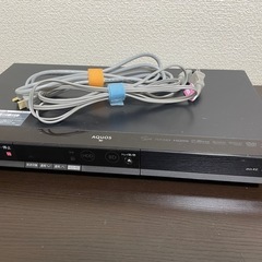 SHARP Blu-rayディスクレコーダー　HDMIコード付きの画像