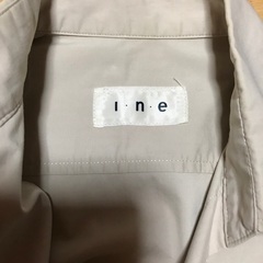 Ine  M 七分袖　ベージュの画像