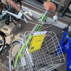 ★店頭にて試乗可★ J1317　【リユースのサカイ柏店】　シティサイクル　epi　ライトグリーン　27インチ　3段変速　オートライト　簡易クリーニング済　 中古自転車 　流山市 中古自転車 松戸市 中古自転車 我孫子市 中古自転車 船橋市 中古自転車 守谷市 中古自転車 取手市 中古自転車の画像